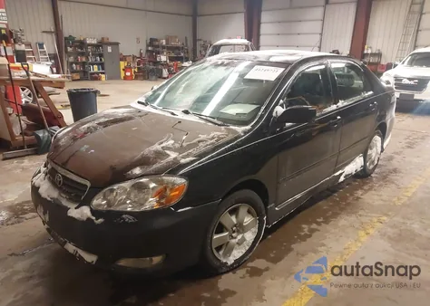 2008 Toyota Corolla S из США, поврежденный, VIN 2T1BR32E68C893530